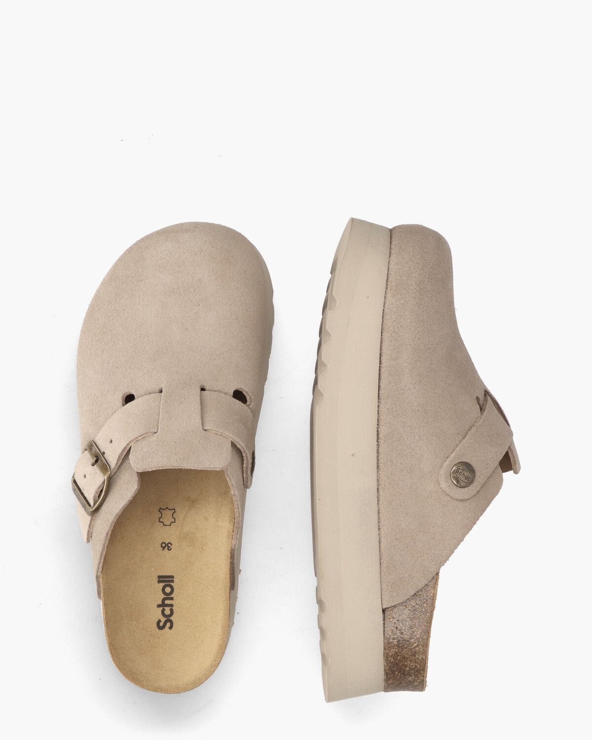 Justine Taupe Damesslippers
