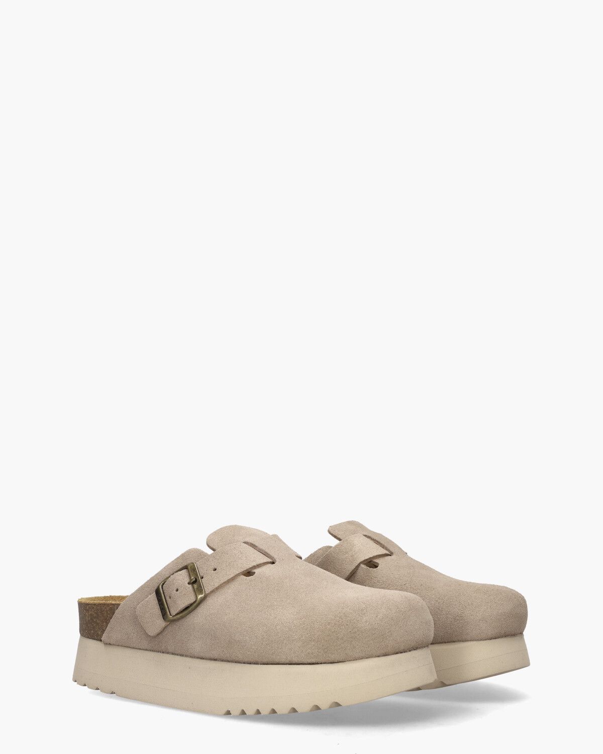 Justine Taupe Damesslippers