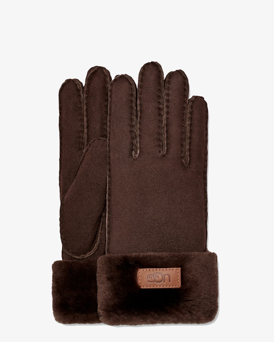 Turn Cuff Glove Burnt Cedar Dameshandschoenen