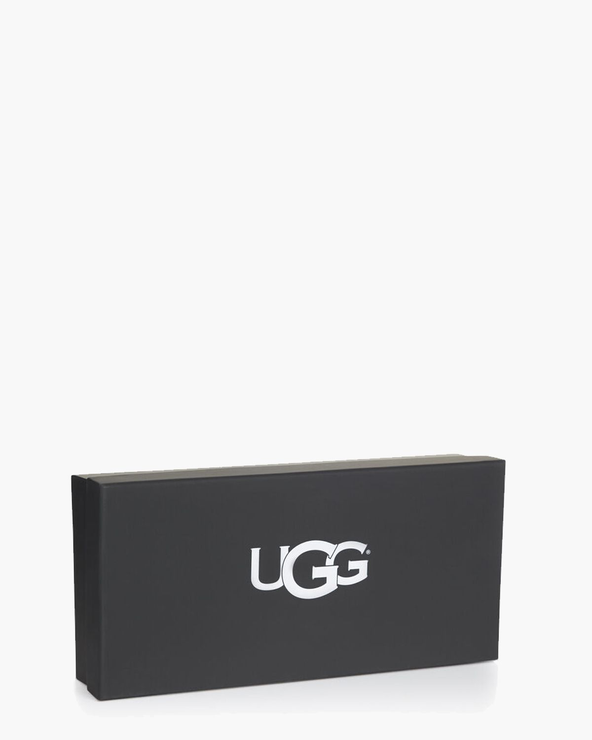 Shorty Glove With Leather Trim Zwart Dameshandschoenen