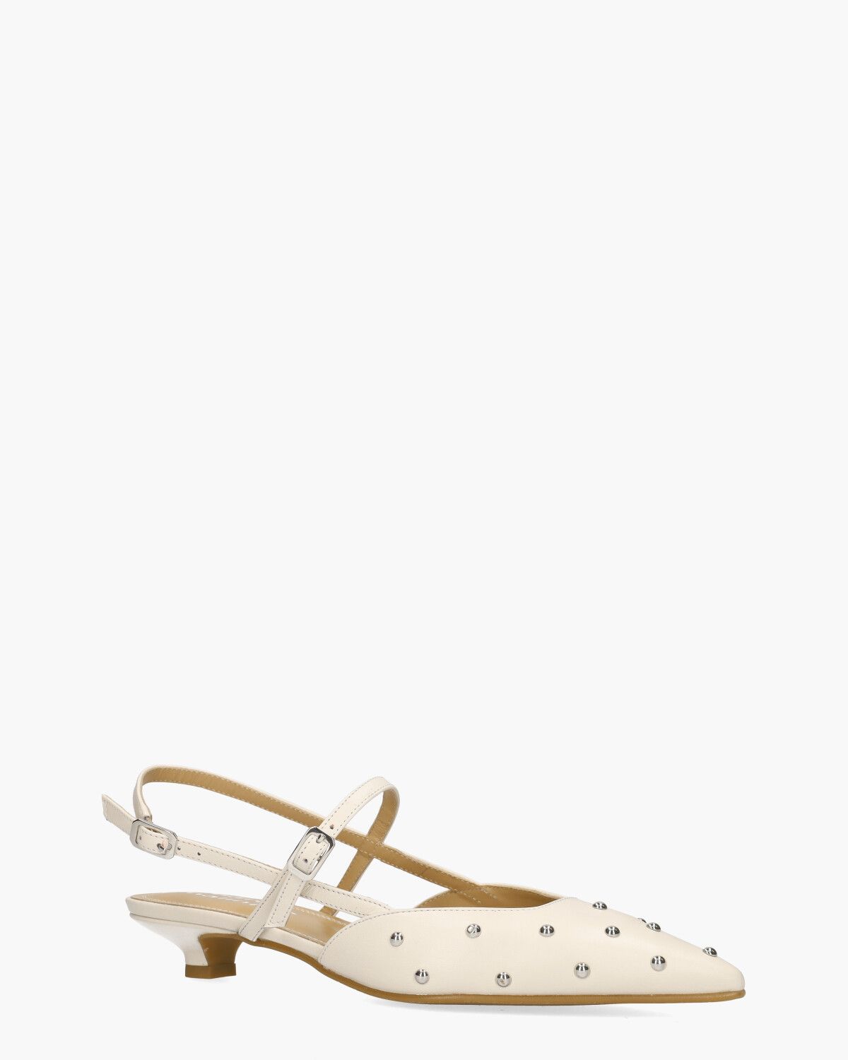 25E032 Off-White Dames Slingbackpumps