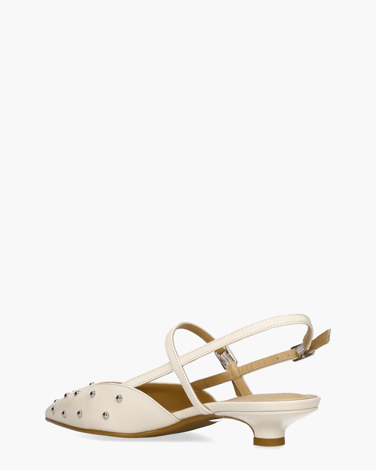 25E032 Off-White Dames Slingbackpumps