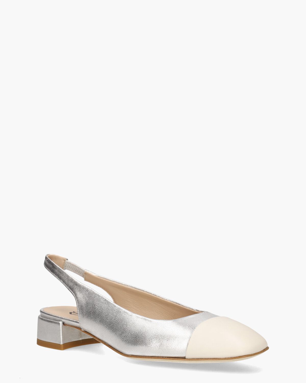 Girona Zilver Dames Slingbackloafers