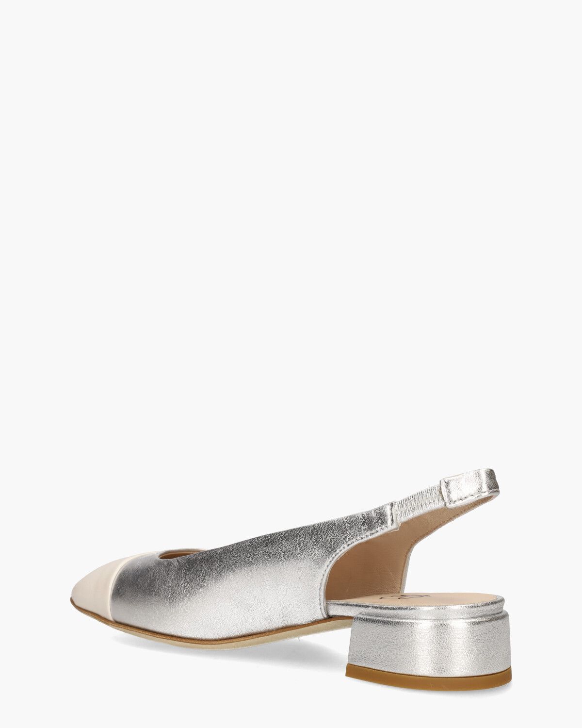 Girona Zilver Dames Slingbackloafers