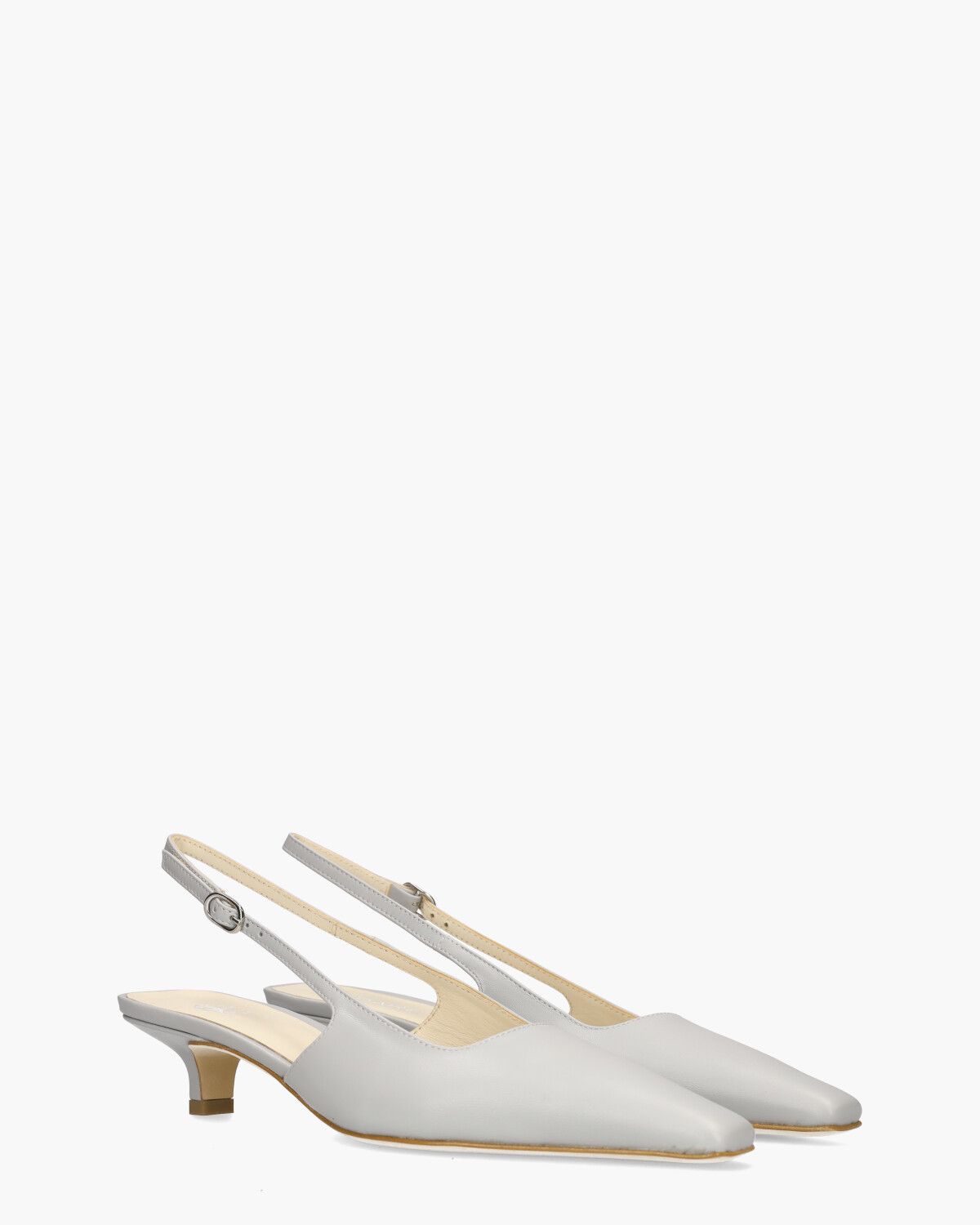 Anna Lichtgrijs Dames Slingbackpumps