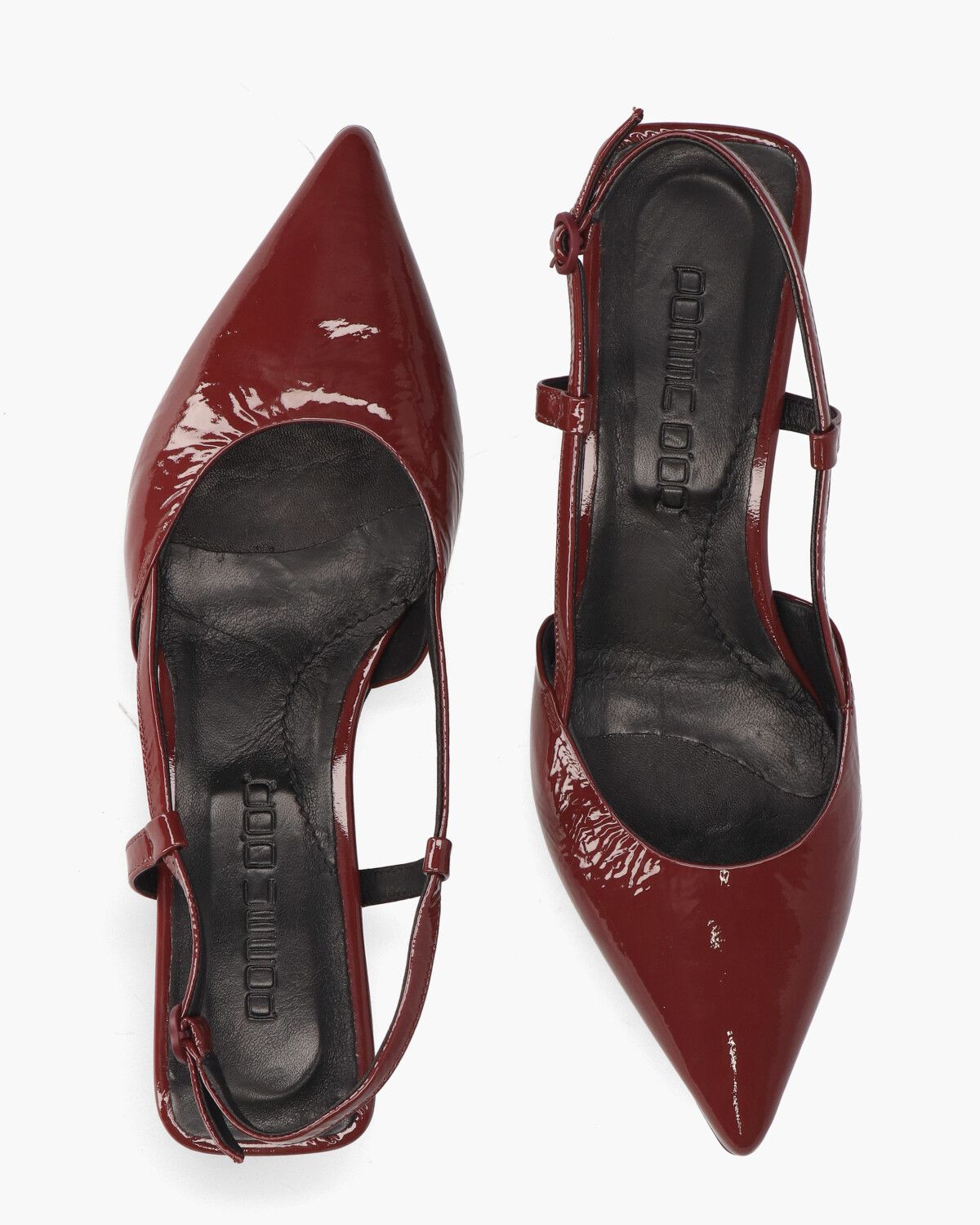 Ginger 2253 Bordeauxrood Dames Slingbackpumps