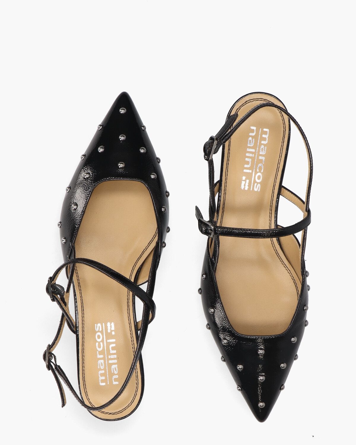 25E032 Zwart Dames Slingbackpumps