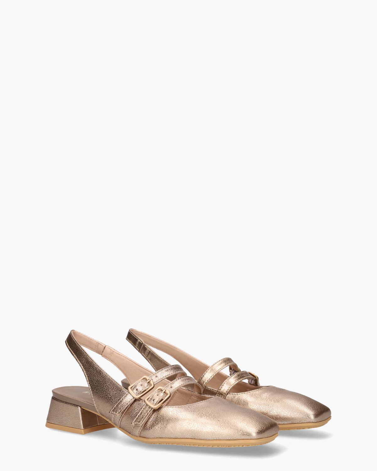 CHV243346 Goud Dames Slingbackpumps