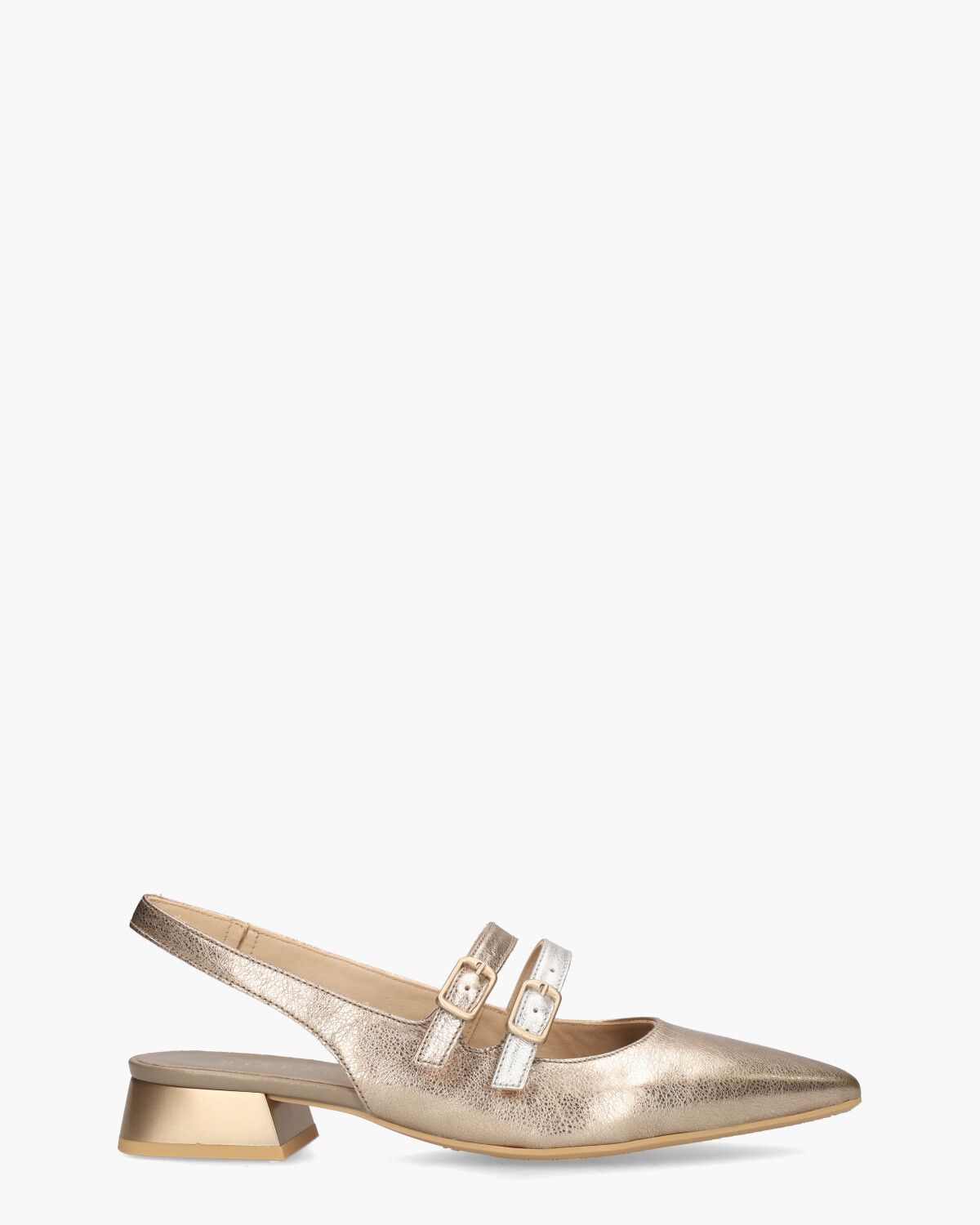 CHV243462 Goud Dames Slingbackloafers