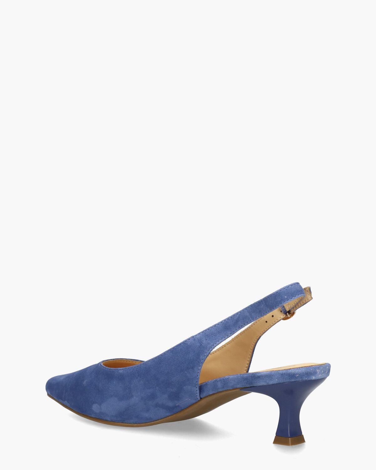 Rebecca Blauw Dames Slingbackpumps