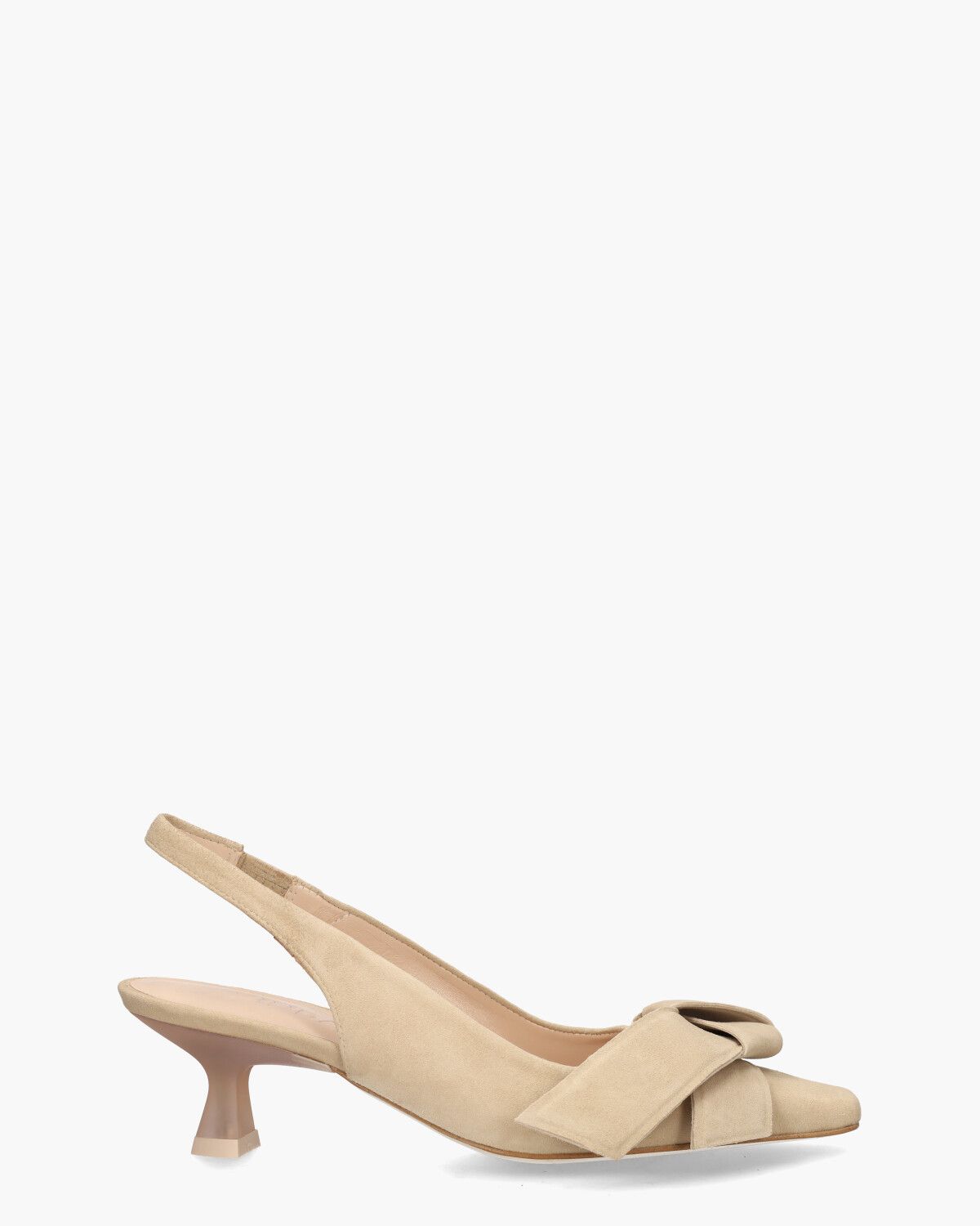2222 Beige Dames Slingbackpumps
