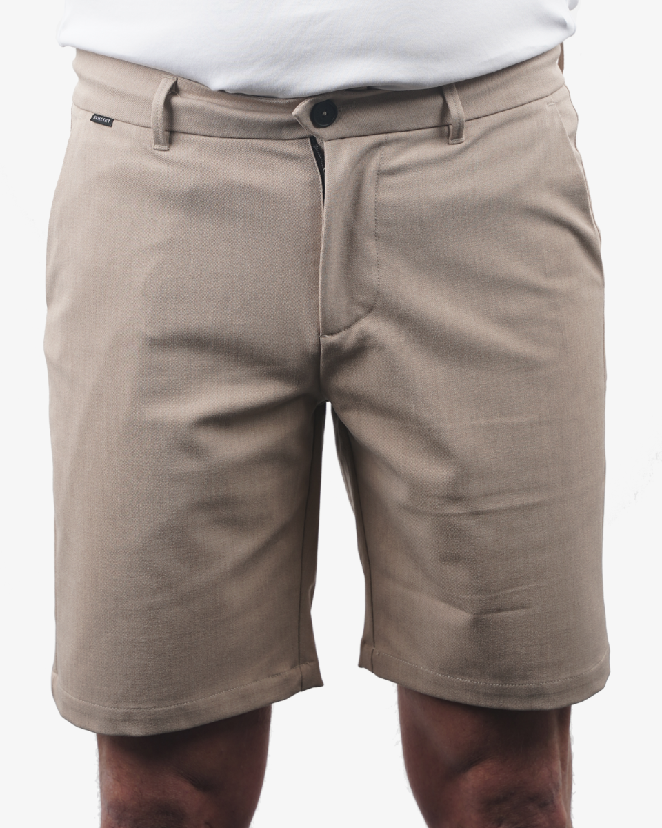 4312-100 Beige Herenbermuda