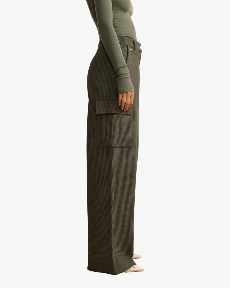 Moon Classic Cargo Pants Groen Dames Cargobroek
