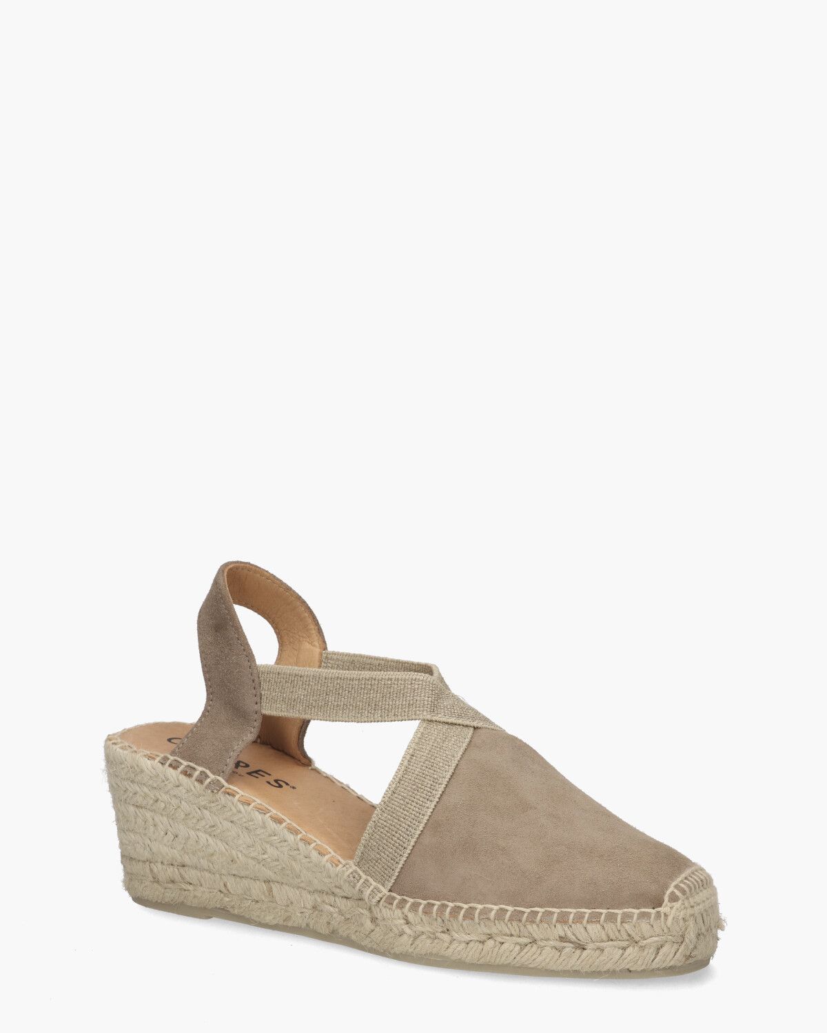 Tona Taupe Damessandalen