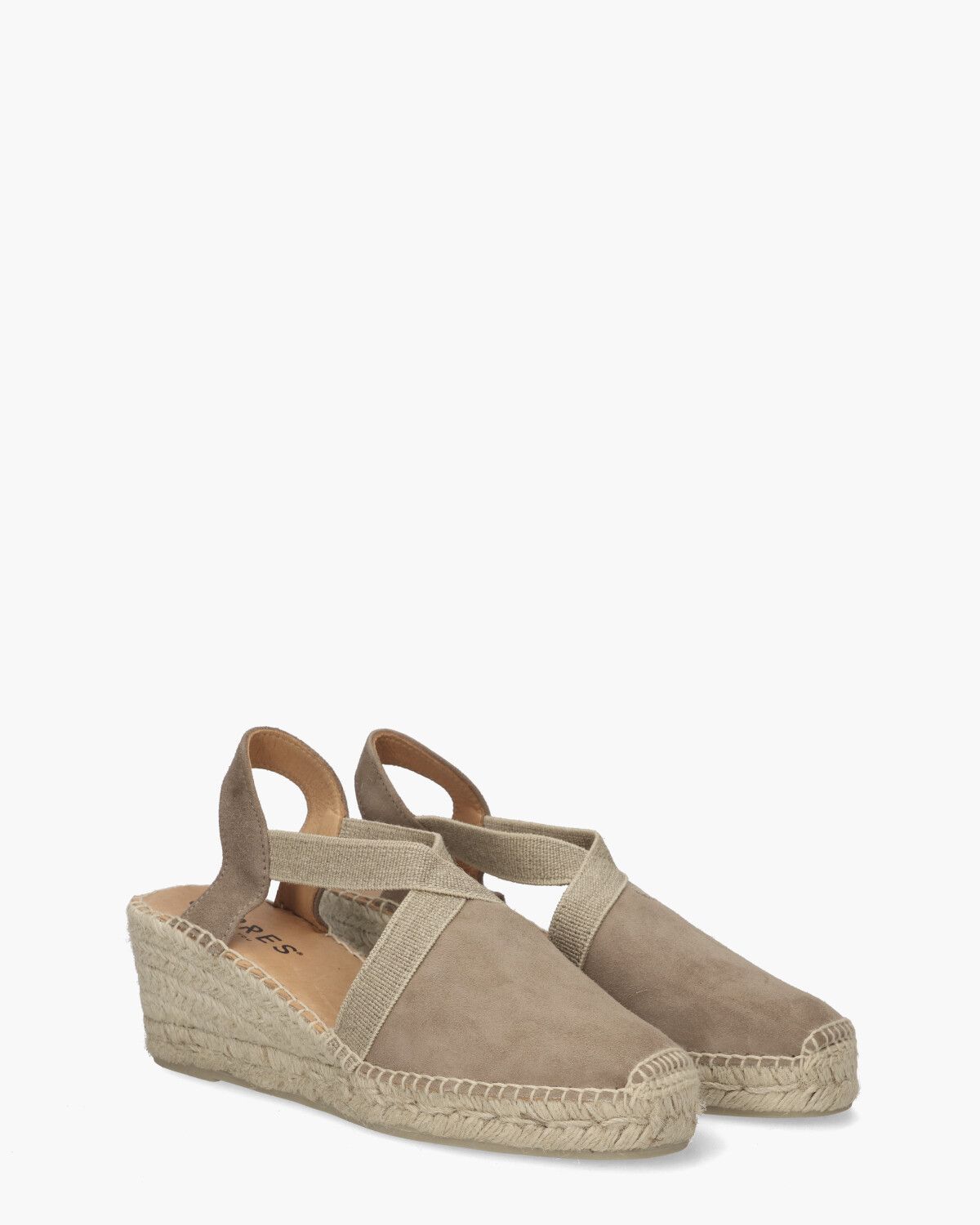 Tona Taupe Damessandalen