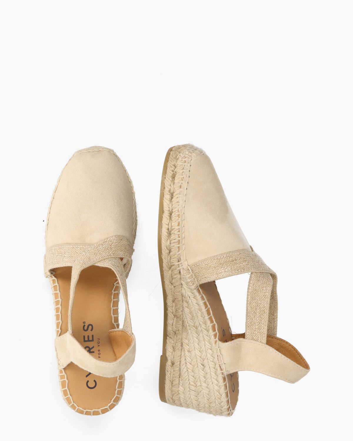 Tona Lichtbeige Damessandalen
