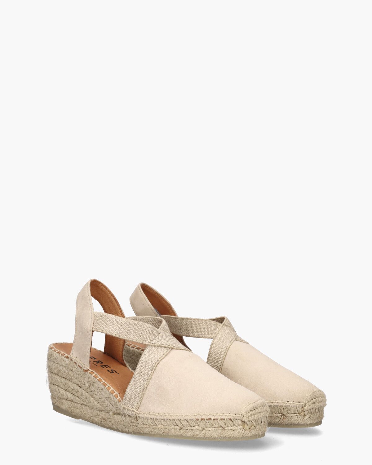 Tona Off-White Damessandalen