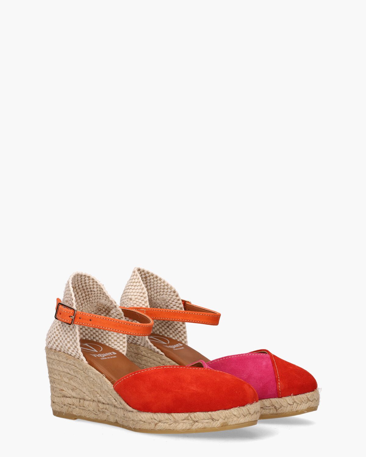 2148 Rood/Roze Damessandalen