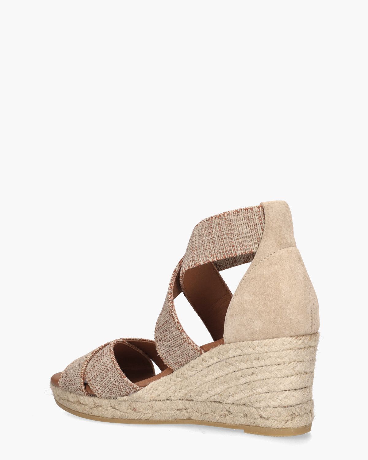 2107 Taupe/Brons Damessandalen