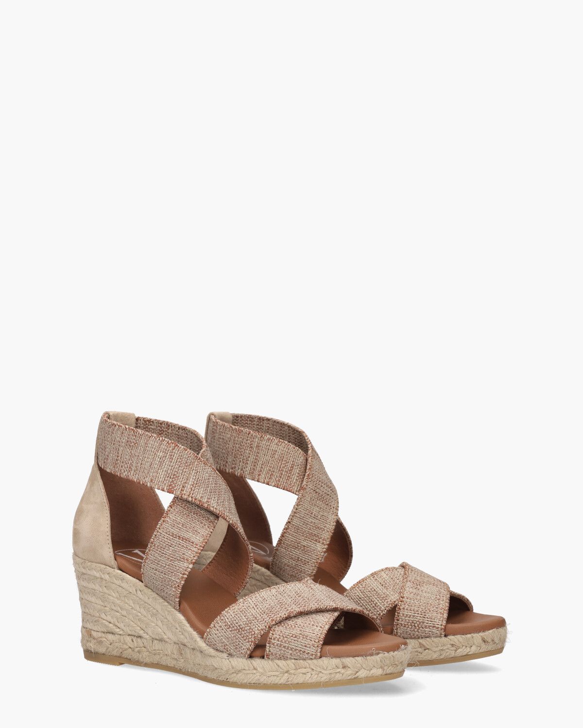 2107 Taupe/Brons Damessandalen