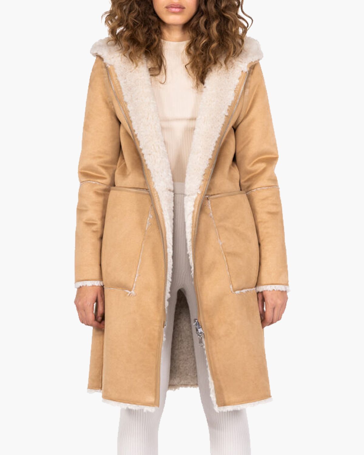 Adelyn Coat Bruin Damesjas