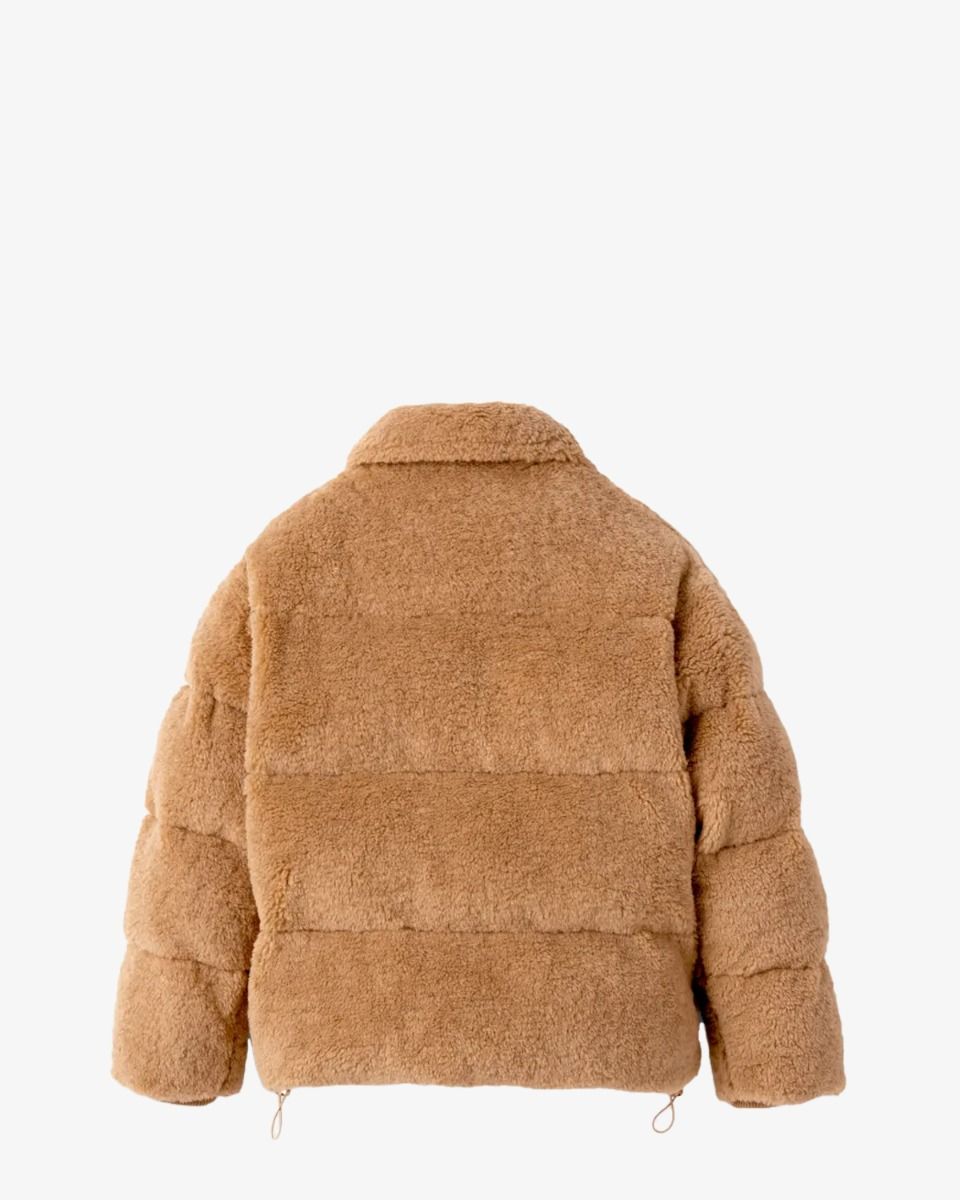 Emmalyn UGGfluff Puffer Jacket Camel Damesjack