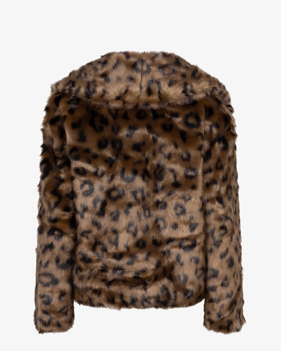 Sofia Coat 1-C Bruin/Zwart Damesjack