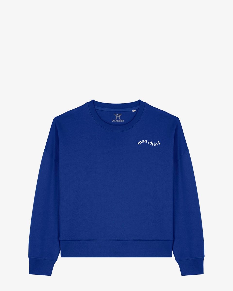 Mon Cheri Kobaltblauw Damessweater
