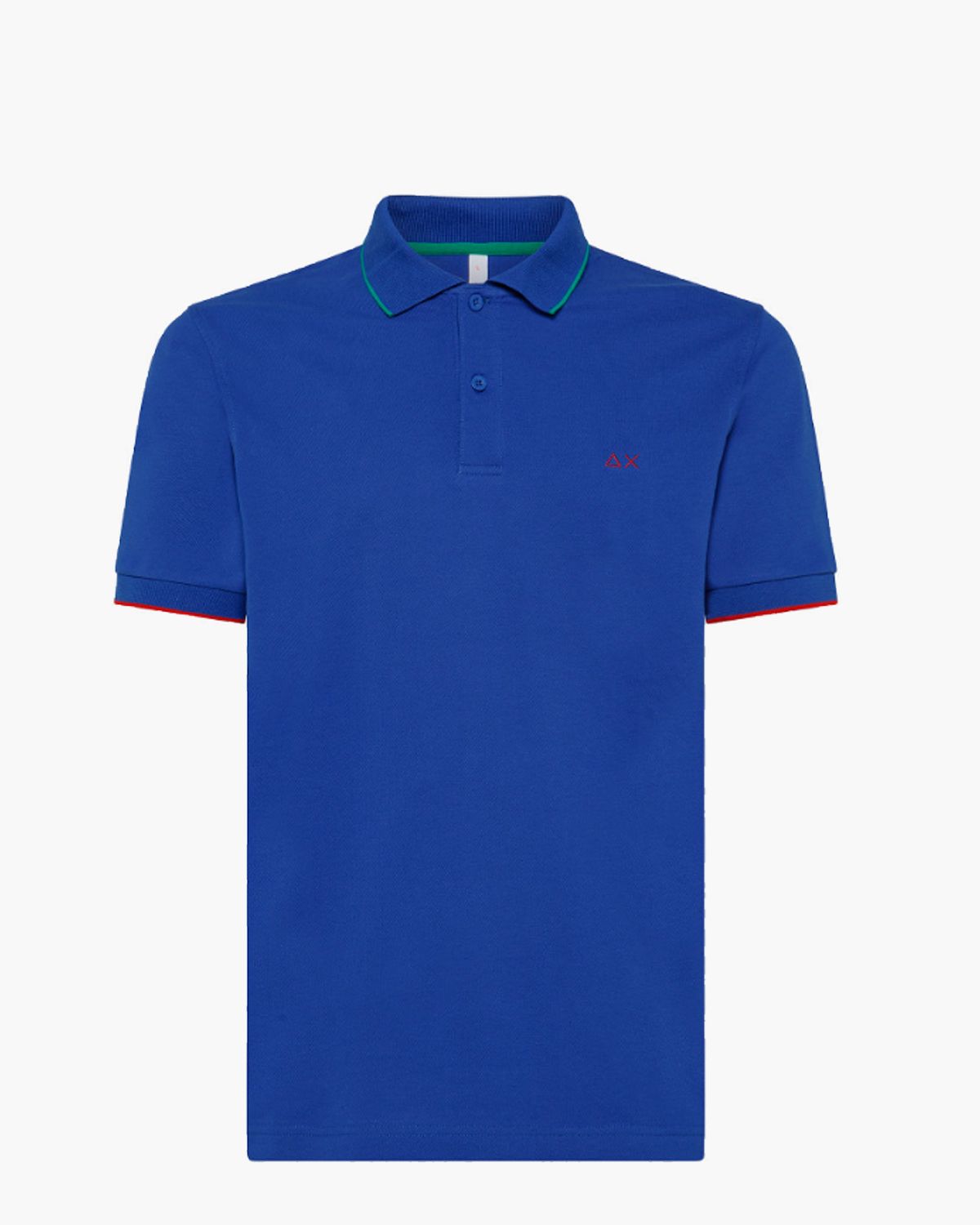 Polo Small Stripe Kobaltblauw Heren Poloshirt