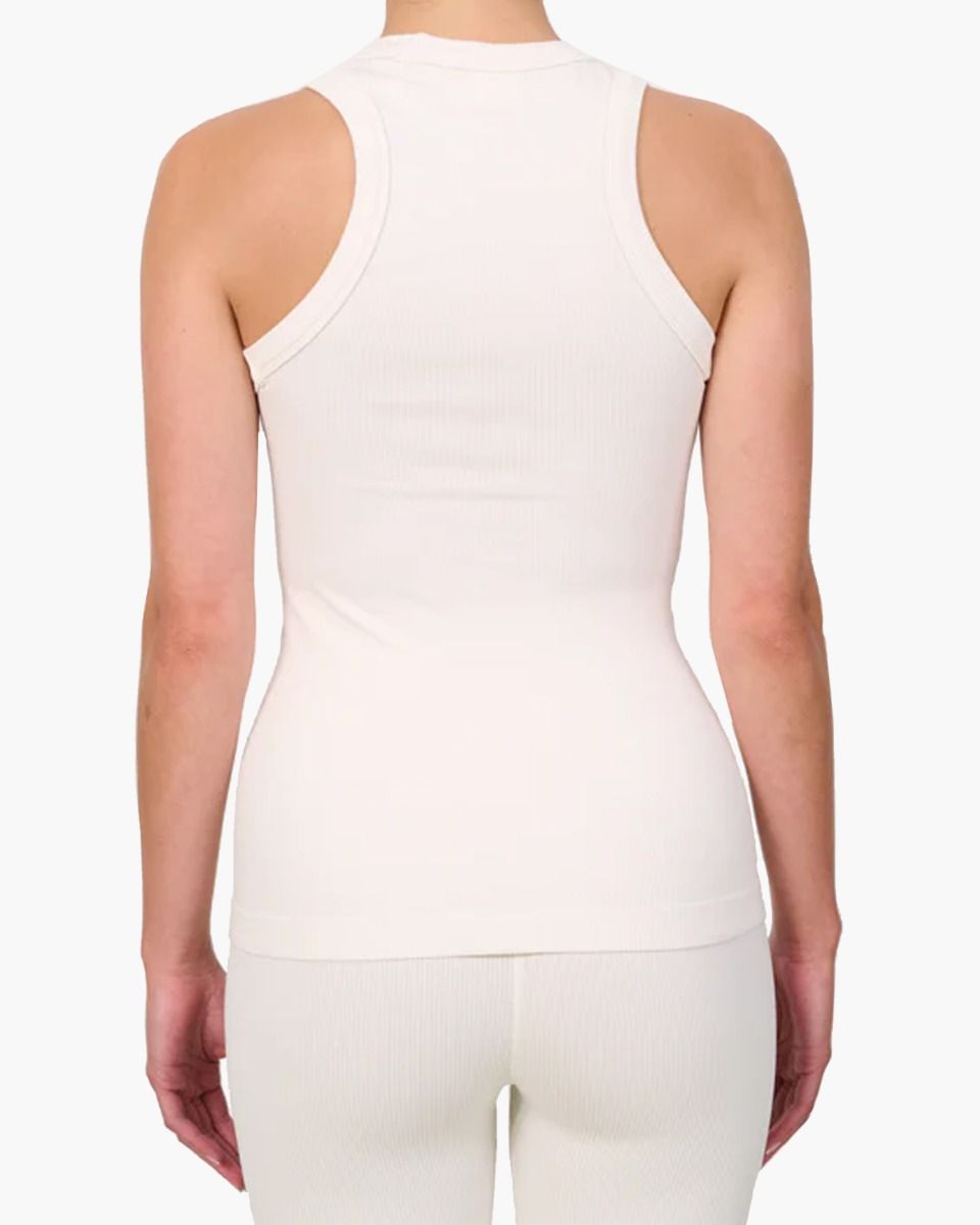Maia Soft Rib Off-White Damesshirt