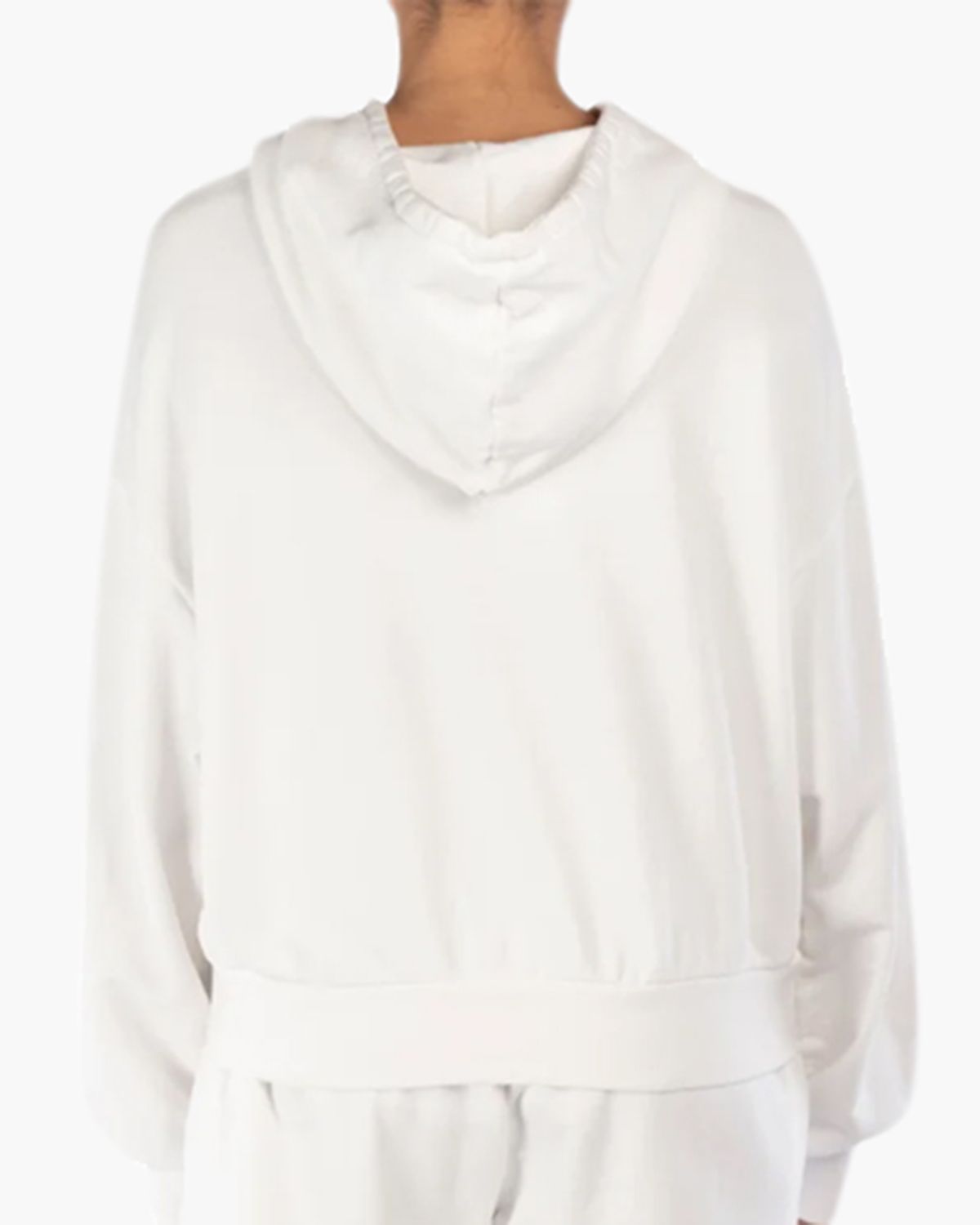 Kylie Crop Sweat Wit Damessweater