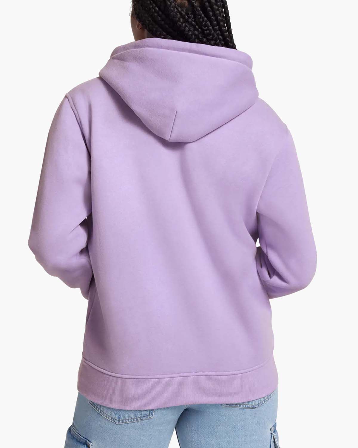 Rey UGGfluff Logo Hoodie Purple Jade Damessweater