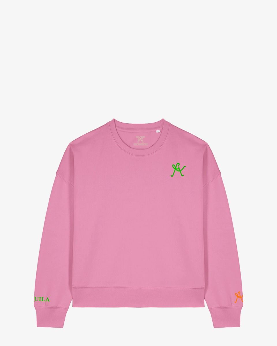 Logo Roze Damessweater