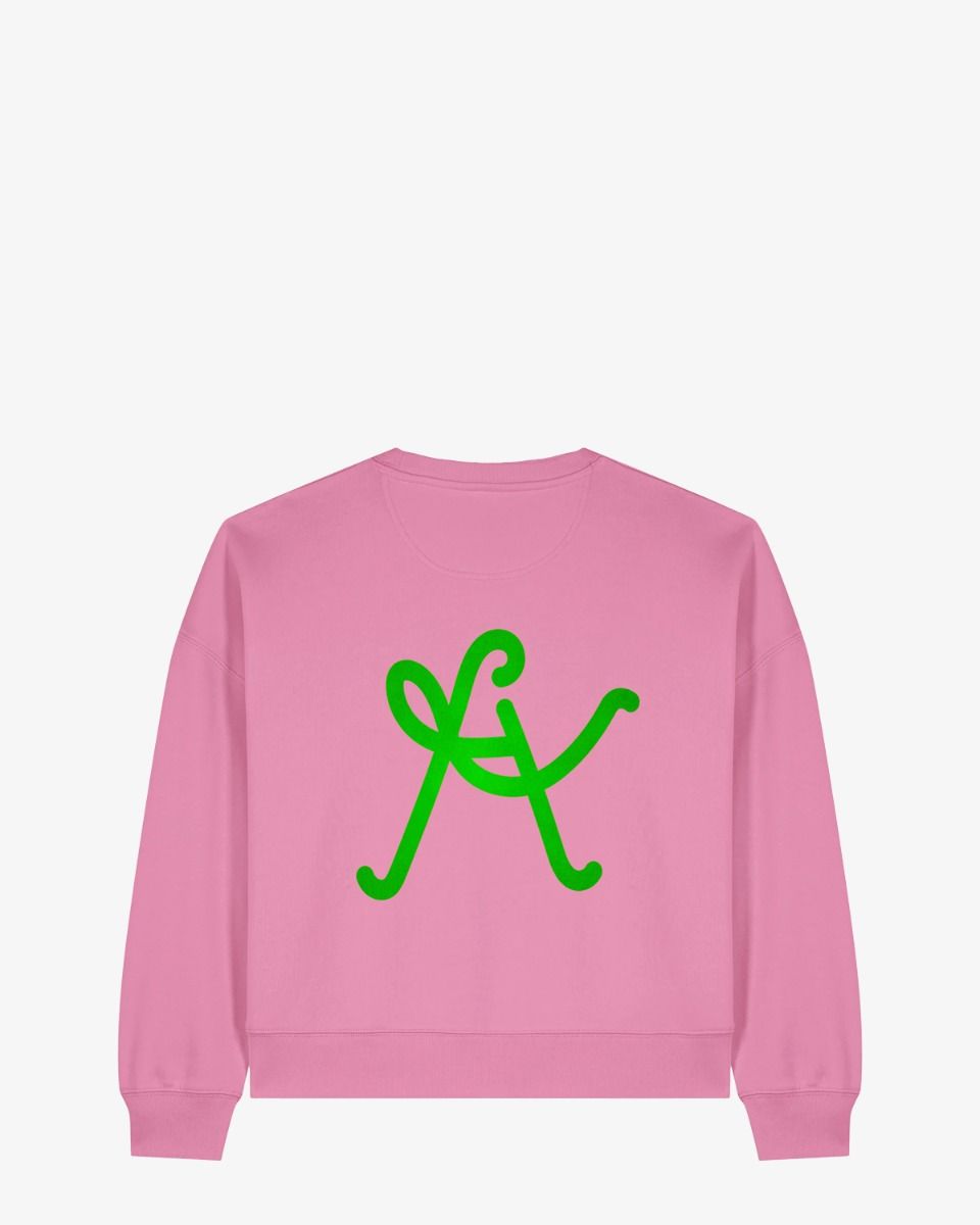Logo Roze Damessweater