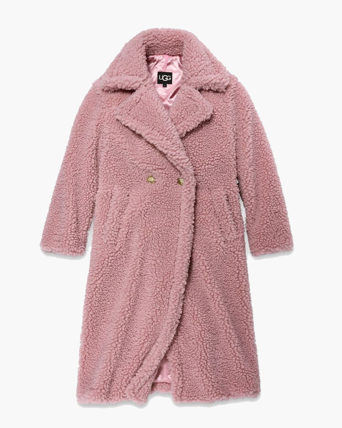 Extra long best sale teddy coat