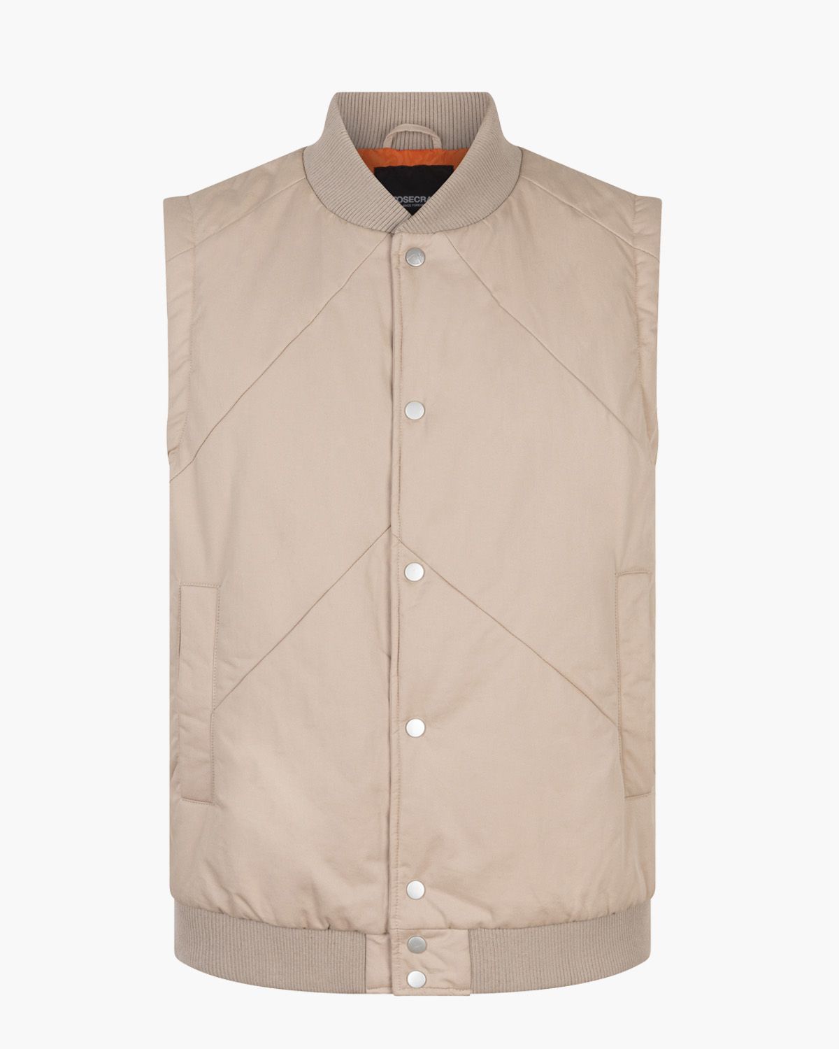 Luke 1-A Beige Heren Bodywarmer