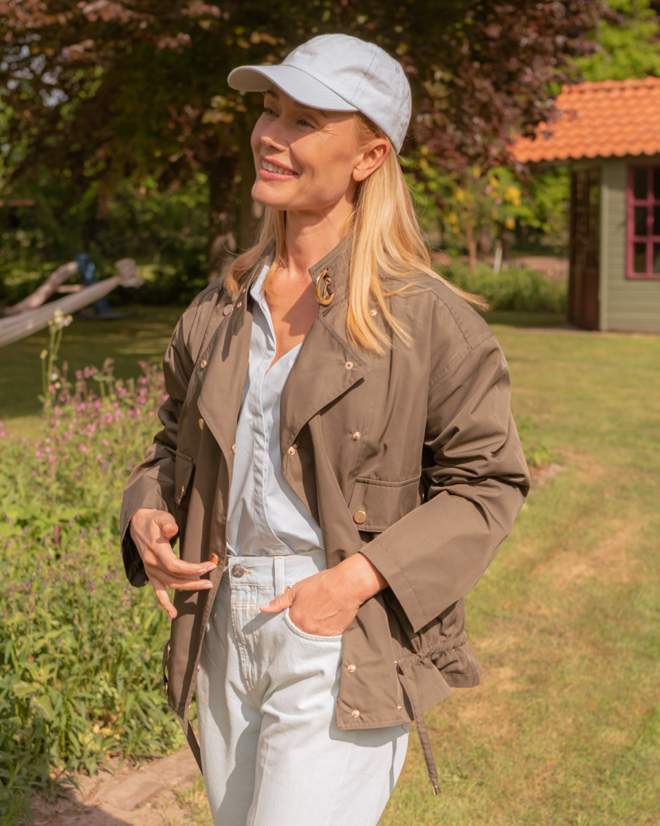 Christie Legergroen Damesjack