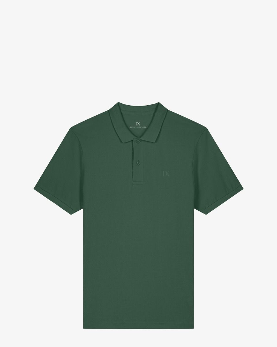 Bobby Donkergroen Heren Poloshirt