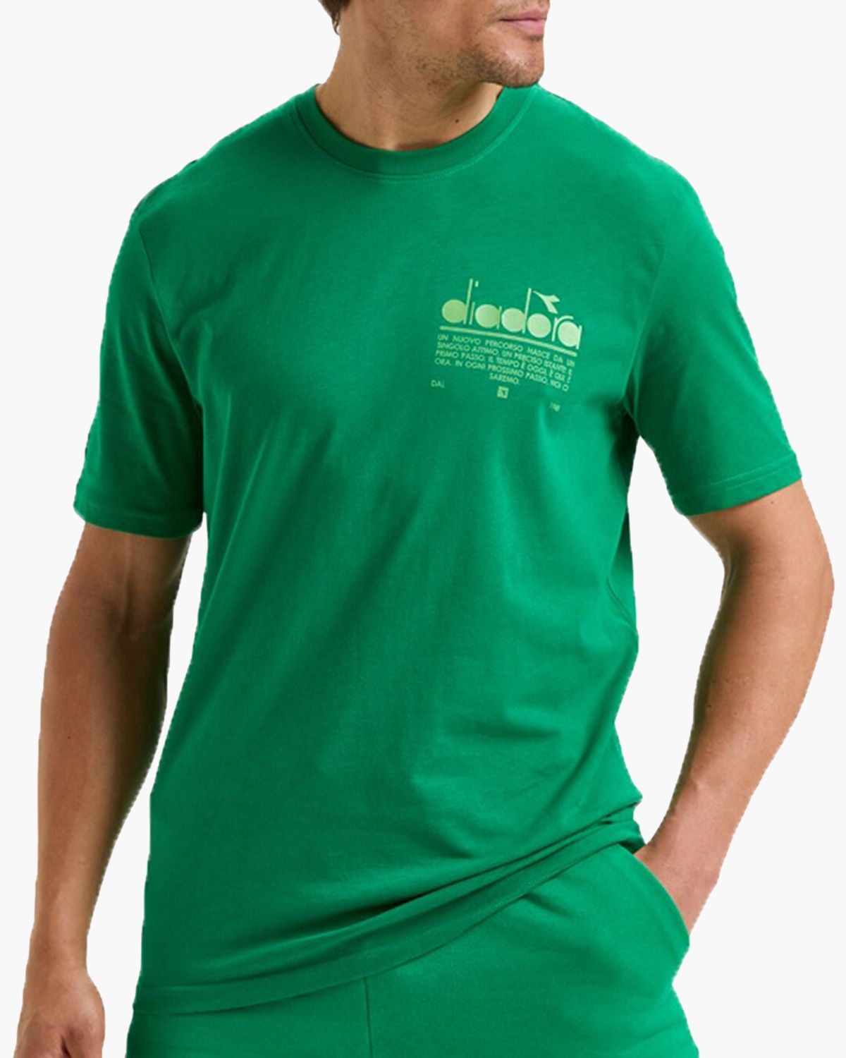 T-Shirt SS Manifesto Groen T-Shirt