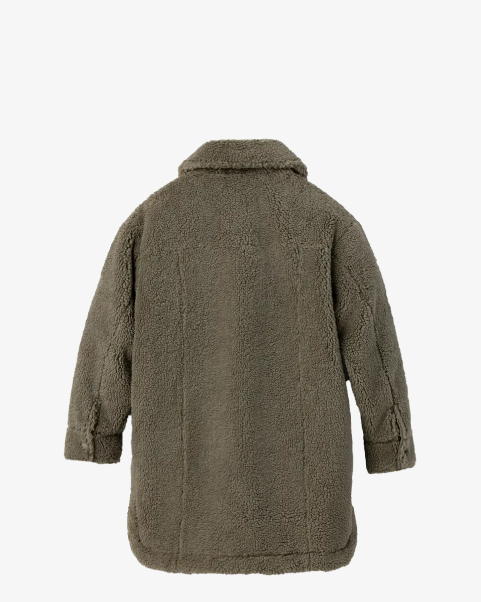Frankie UGGfluff Shirtjack Moss Green Damesjas