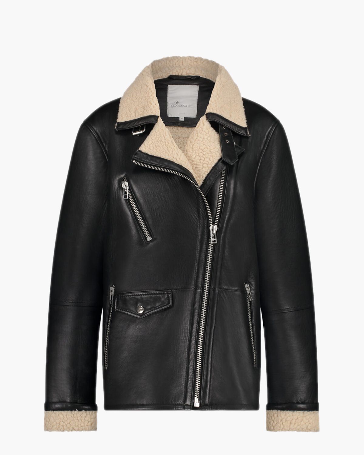 Violet Biker Zwart Damesjacket