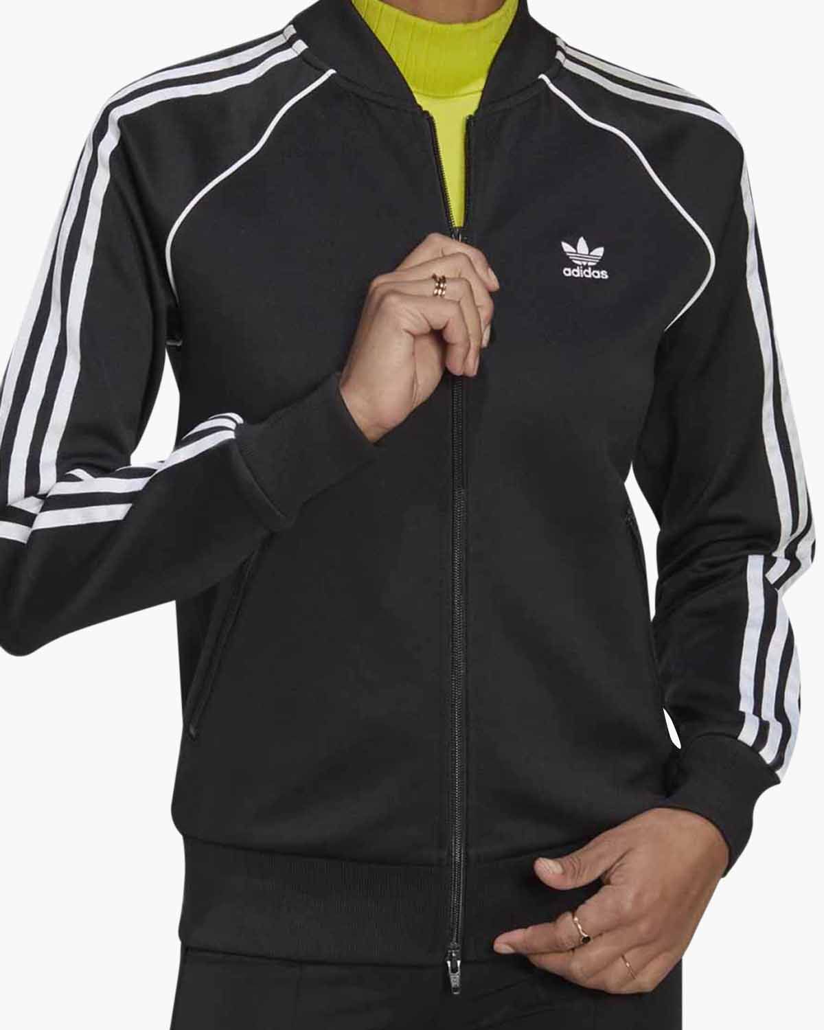 Adidas sst windbreaker black cheap