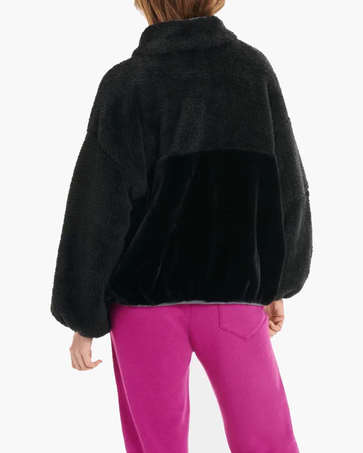 Marlene Sherpa II Jacket Black Damesjack