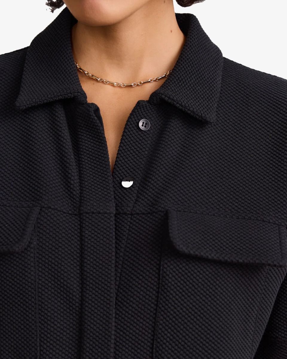 Moon Classic Cargo Overall Zwart Dames Jumpsuit