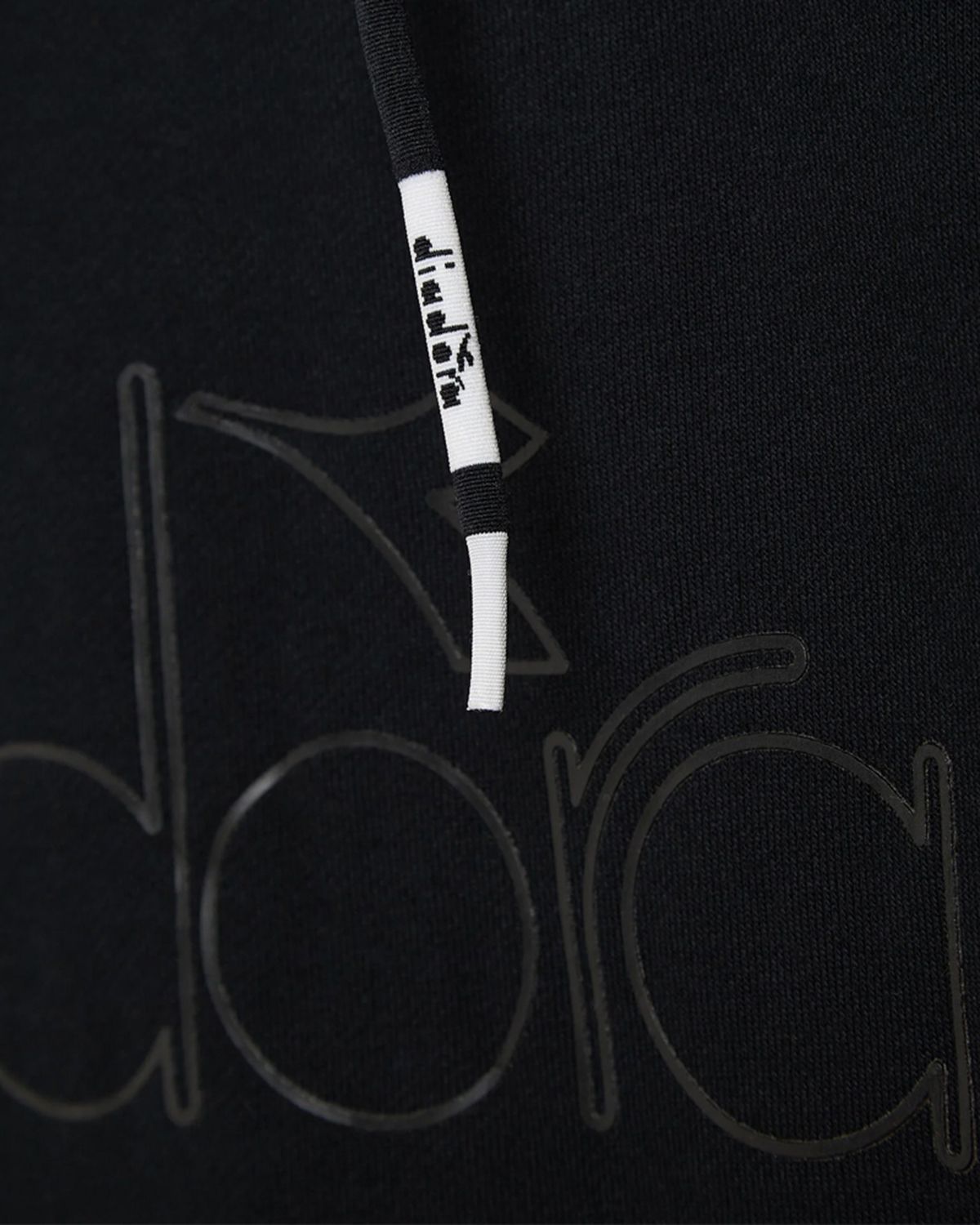 Hoodie Diadora HD Zwart Sweater
