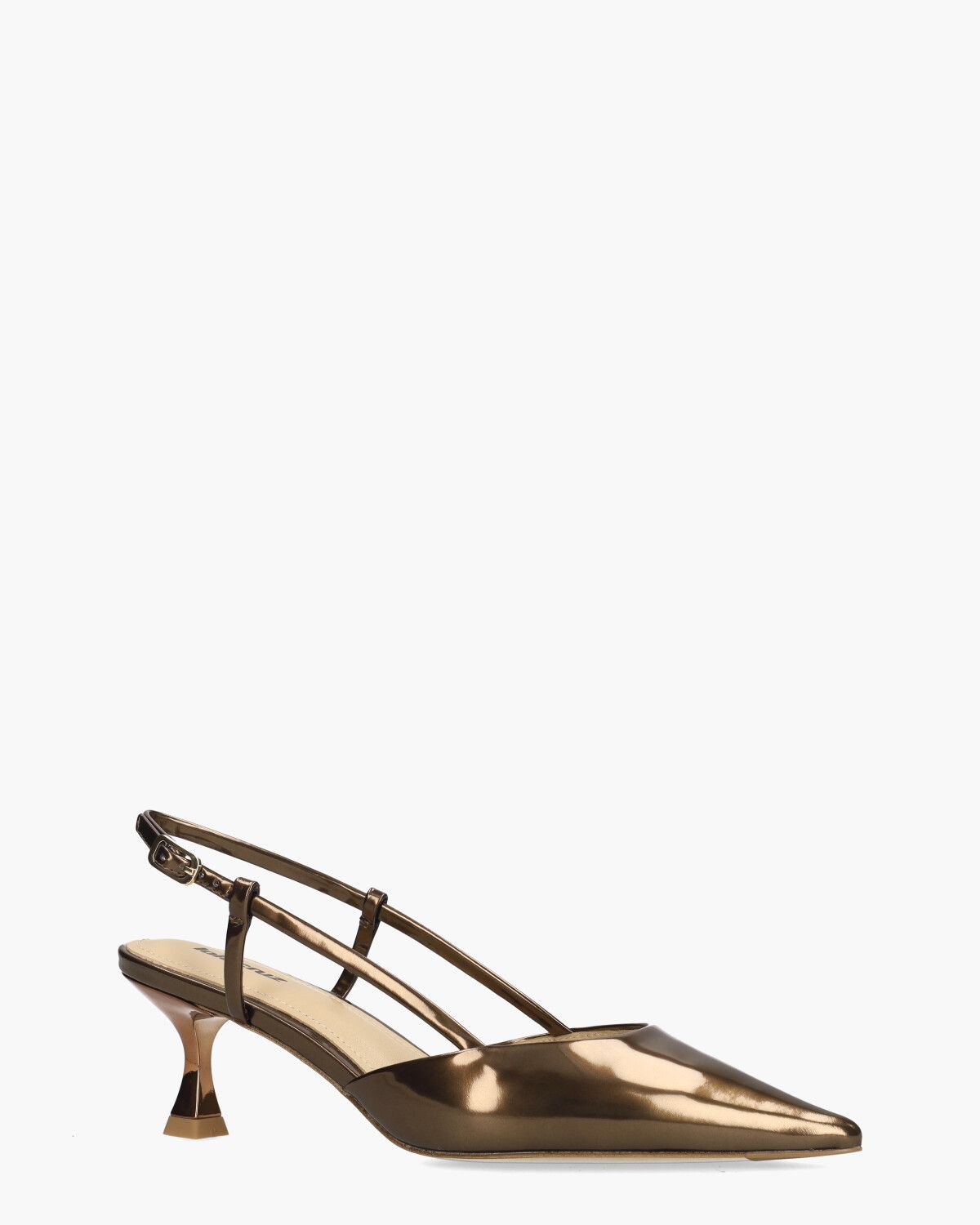 Carmen Bruin Dames Slingbackpumps
