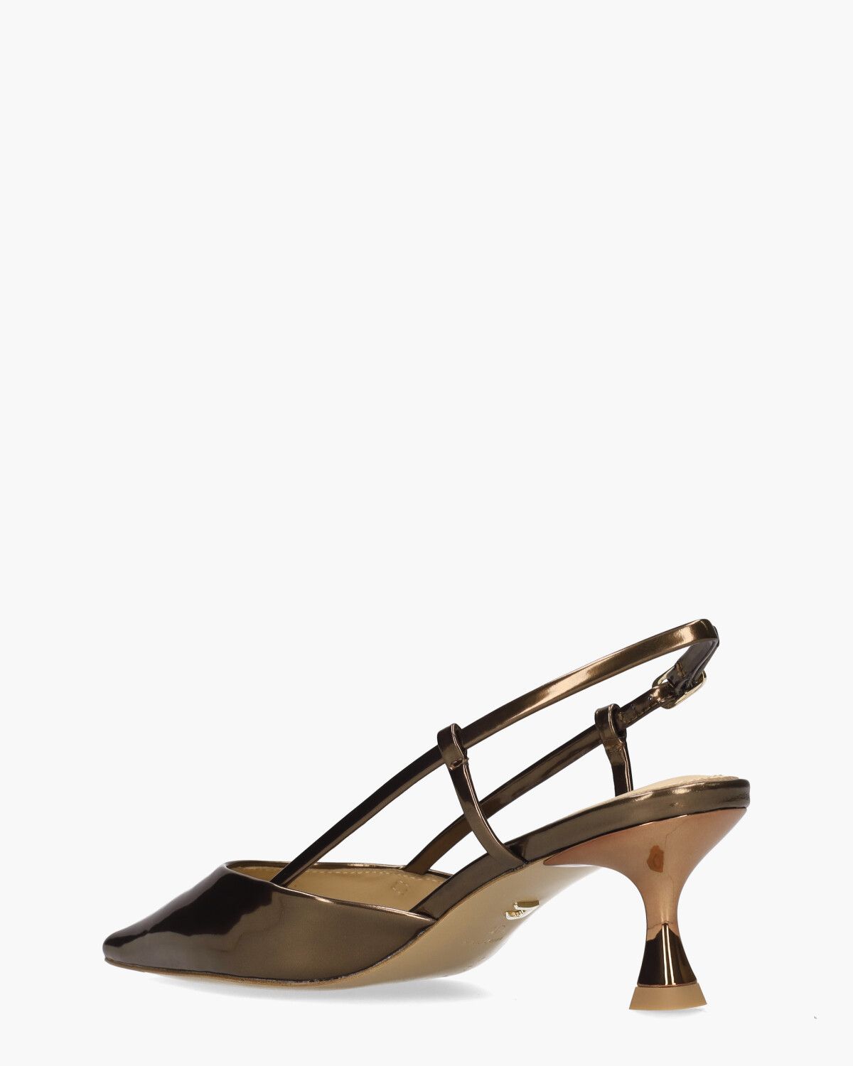 Carmen Bruin Dames Slingbackpumps