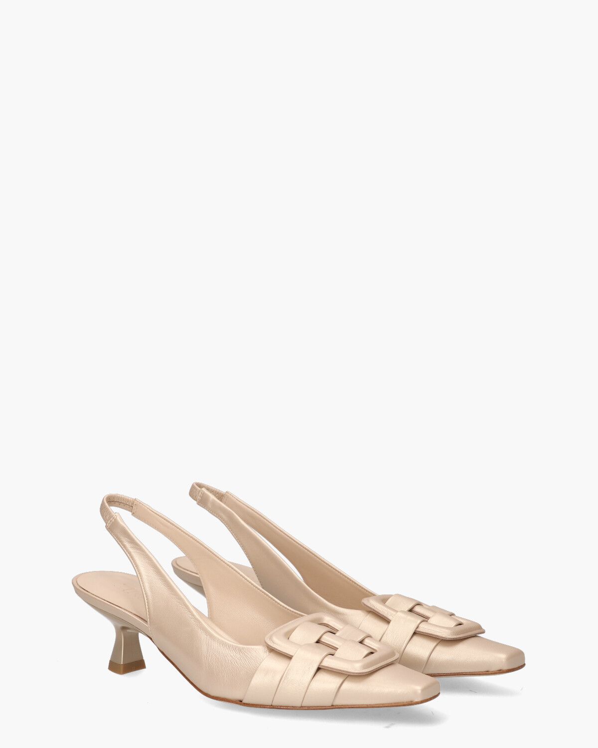 1840 Goud Dames Slingbackpumps