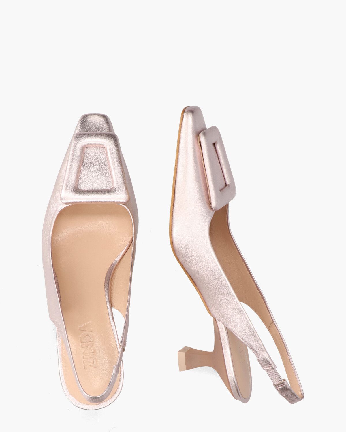 2226 Roze Dames Slingbackpumps