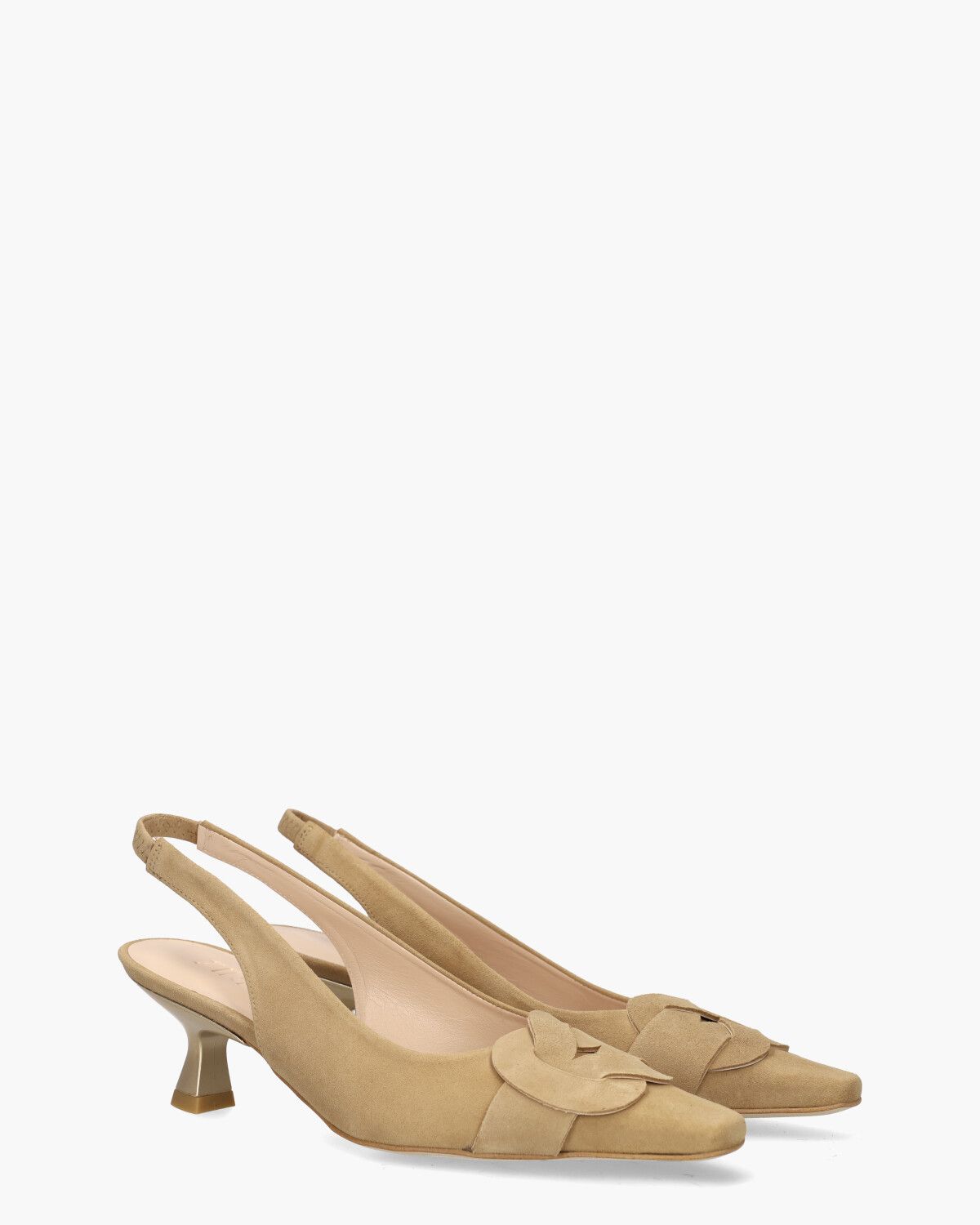 1835 Bruin Dames Slingbackpumps